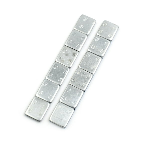 60g 2.1oz Adhesive Back Motorcycle Car Wheel Balance Weights Strips 136 x 19mm 2pcs