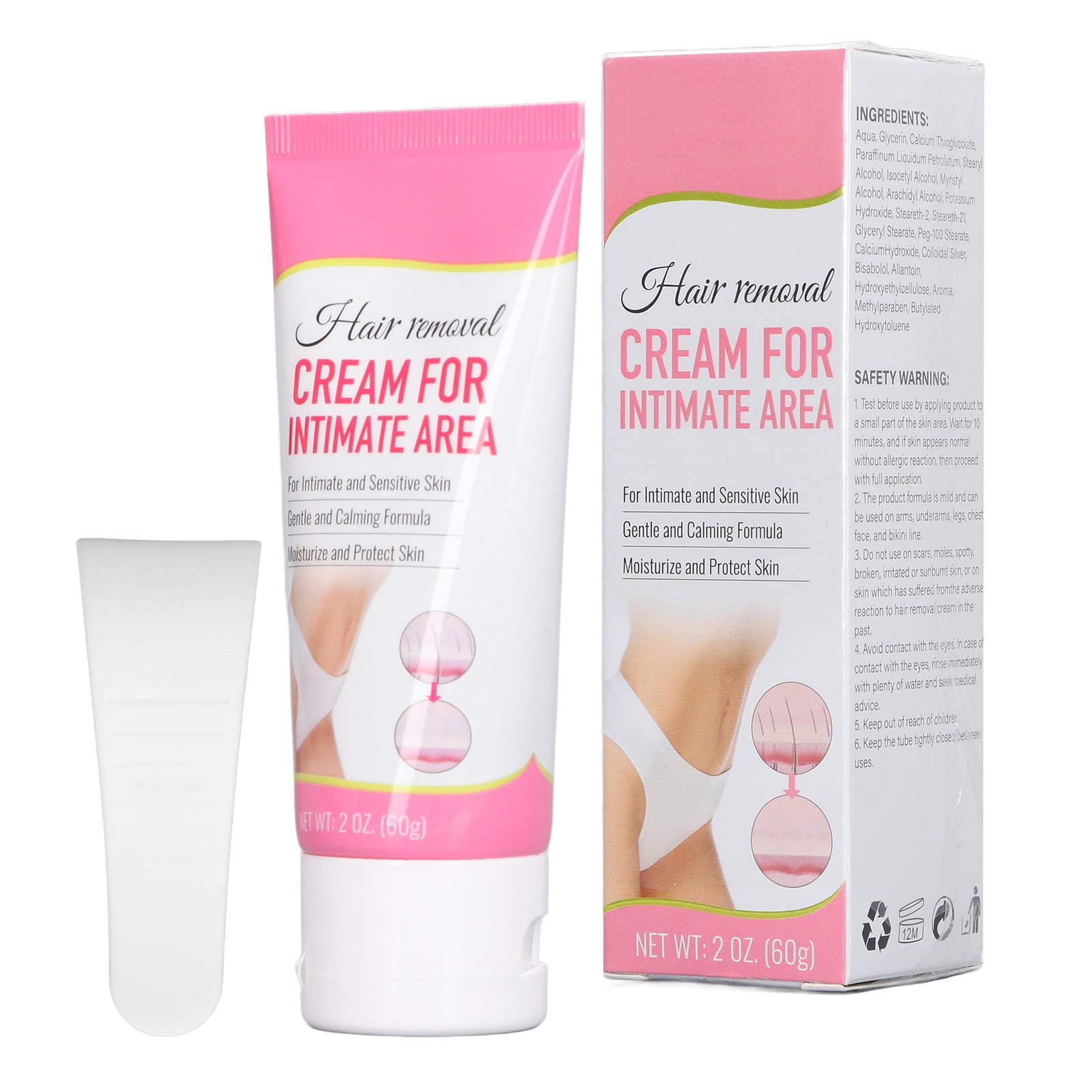 60g Private Hair Removal Cream Remove Unwanted Hair in Underarms