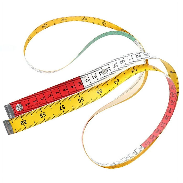 Aq General 60in Body Measuring Ruler Button Tailor Measure Tape Sewing