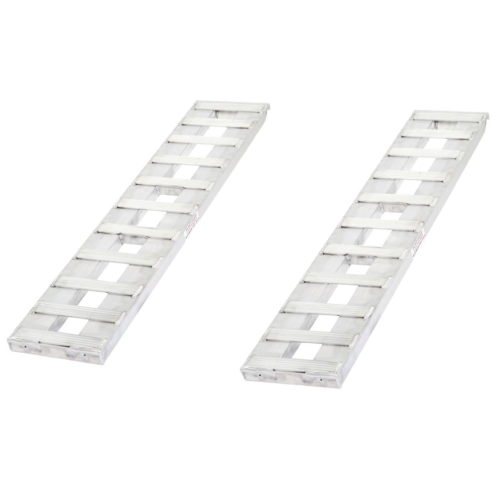 60in x 12in x 2in Aluminum Auto Trailer Loading Ramps 3000 lb Capacity ...