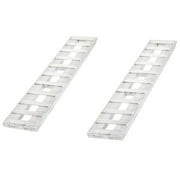 60in x 12in x 2in Aluminum Auto Trailer Loading Ramps 3000 lb Capacity per Axle