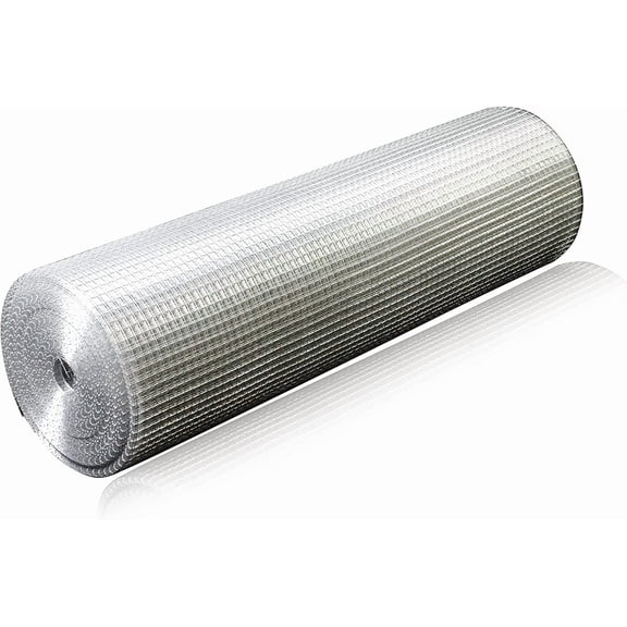 60inx100ft 1/2 in 19 Gauge Hardware Cloth, Metal Screen Galvanized Wire Mesh Welded Wire Fencing Critter Fence Poultry Netting Chicken Wire Fence Rabbit Fencing Garden Fencing Fence Netting Silver