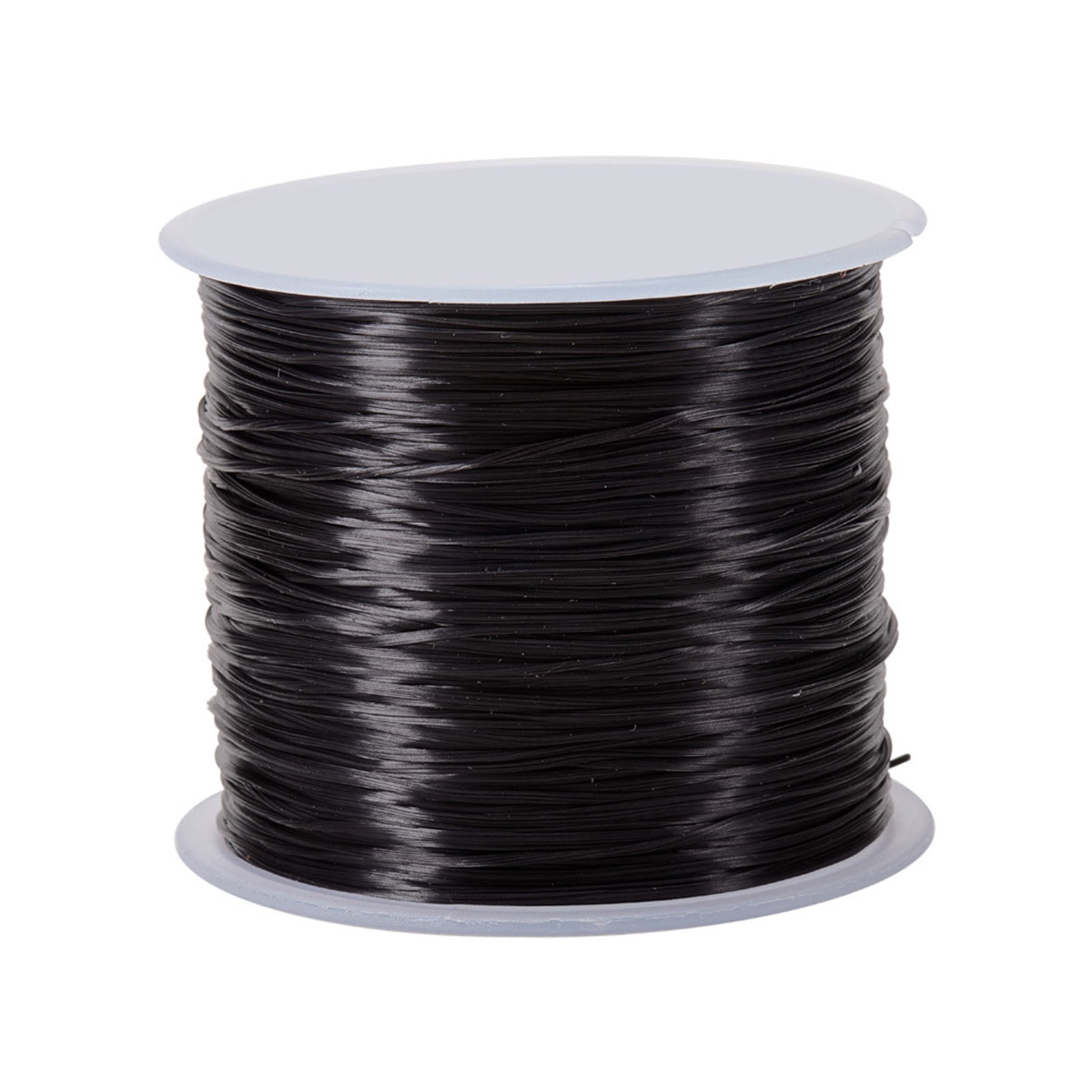 60m 0.8mm Elastic Stretch Fibre DIY Beading Wire Colorful Crystal ...