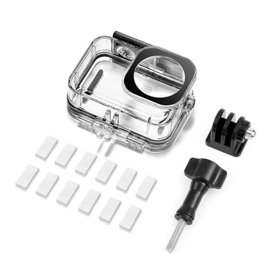 60m Deep Waterproof Protective Housing for Action 6 Camera Diving Case Shockproof Dustproof Shell for Underwater Sports