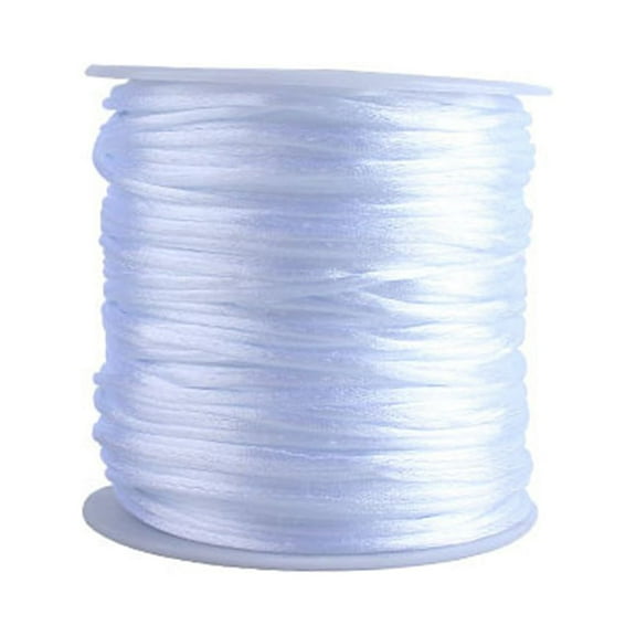 60m/Roll 1.5mm DIY Cord for Baby Teething Pacifier Chain Clip Necklace Jewelry Making Rope Thread