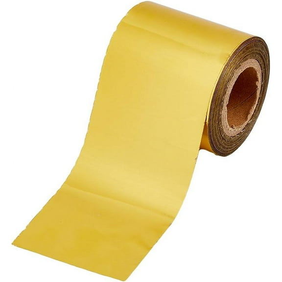 60m Toner Reactive Foil 5cm Wide Transfer Foil Paper Gold Transfer Paper Rolls for DIY Making