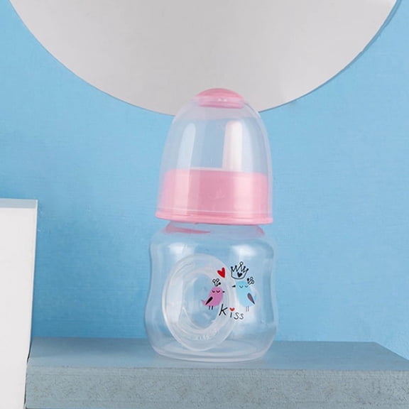 60ml Baby Newborn Nursing Nipple Bottle PP Pacifier Milk Water Feeding cute