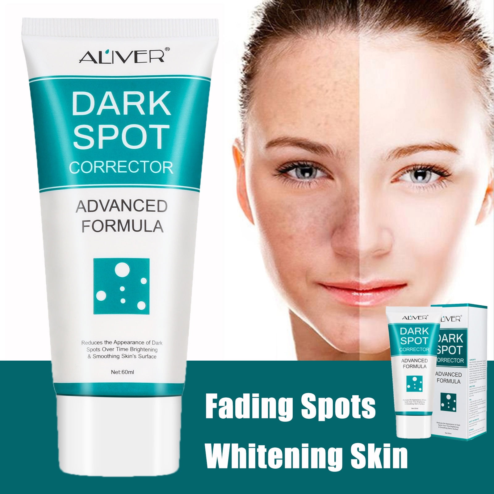 60ml Brightening Cream Dark Spots Remover for Face