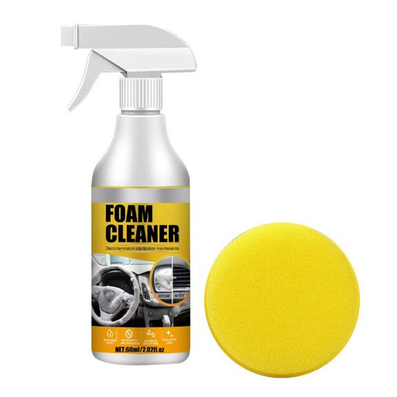 60ml Car Foam Cleaner Revitalizing Coating Repair Agent for Rubber Plastic Parts Back To Black Gloss