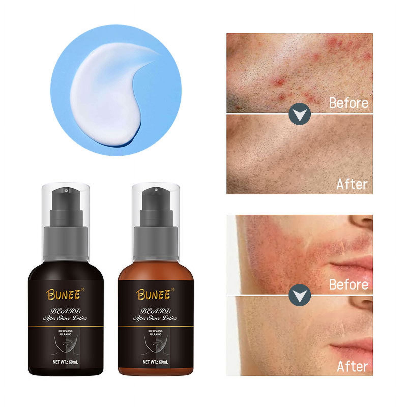 60ml Men's After Shave Treatment Lotion (Sandalwood + Cologne