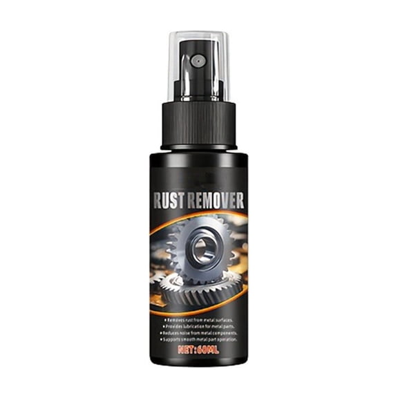 60ml Multipurpose Rust Remover Spray Mini Metal Rust Cleaner Polisher for Car Wheels Stainless Steel Faucets Hardware