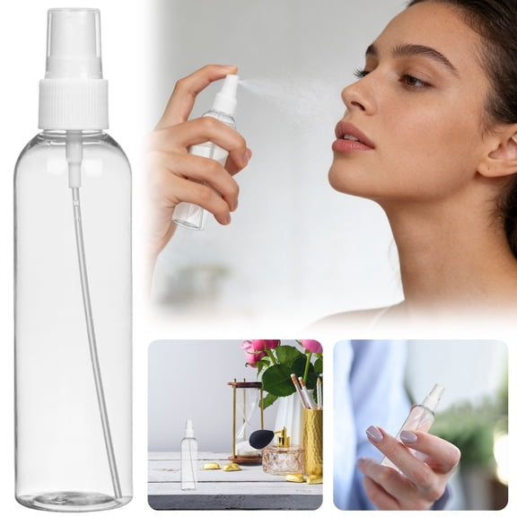60ml Plastic Refillable Spray Bottle, Mist Atomizer for Travel