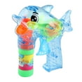 60ml Summer Dinosaur Blower LED Light Up Blowing Toys For Kids Goodie