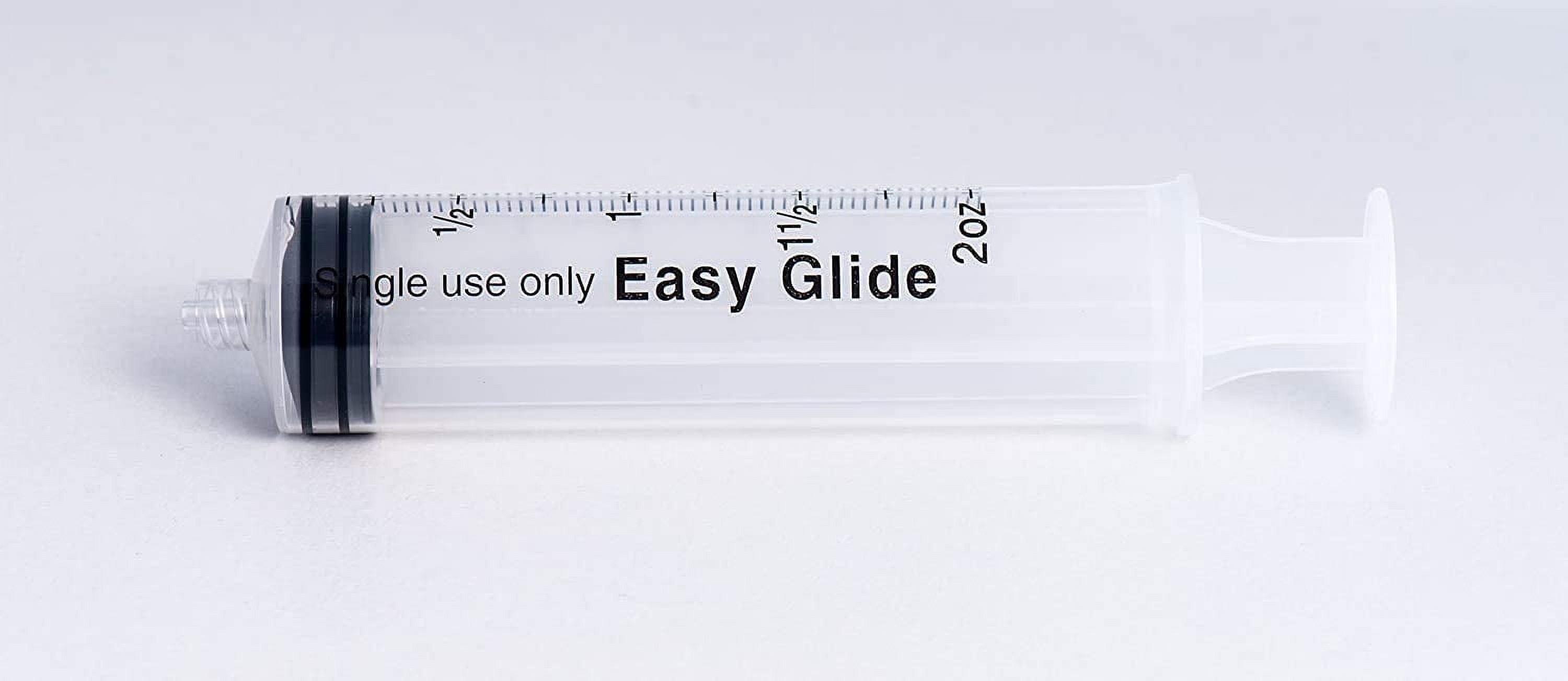 60ml Syringe Only with Luer Lock Tip - 5 Syringes Without a Needle by ...