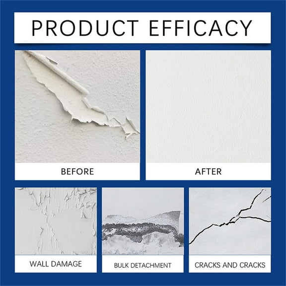 60ml Wall Cleaner For Painted Walls, Removes Stains Without Damaging Finishes, Dirt, Dust, Odor And Stain Remover