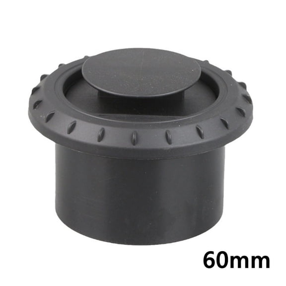 60mm/75mm Diesel Heater Duct Hose Pipe Air Vent Outlet Rotatable Black Auto Accessories