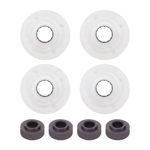60mm 78A Skateboard Wheels, Smooth Ride, Non,Slip PU, Ideal for Longboards  Cruisers