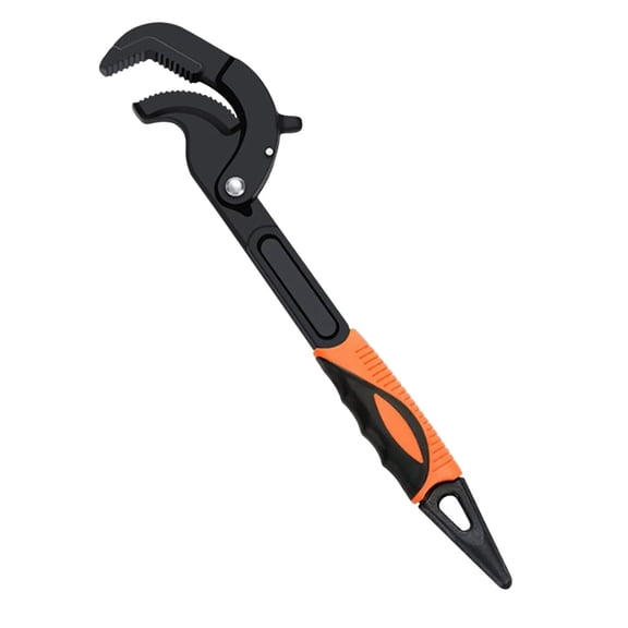 60mm Adjustable Wrench, Household Multi-Function Spanner Pipe Tool for Plumbing & DIY Repairs