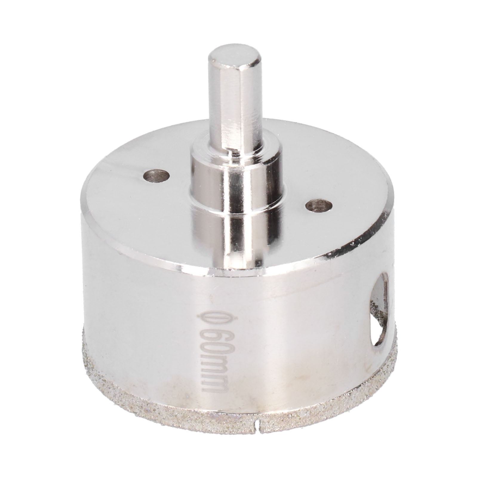 60mm Alloy Steel Hole Saw Drill Bit, WearResisting Glass Hole Opener for Marble, Ceramic Tiles