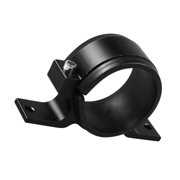 60mm Car Fuel Pump Bracket Engine Oil Pump Support Mounting Clamp Compatible for Bosch 044 (Black)