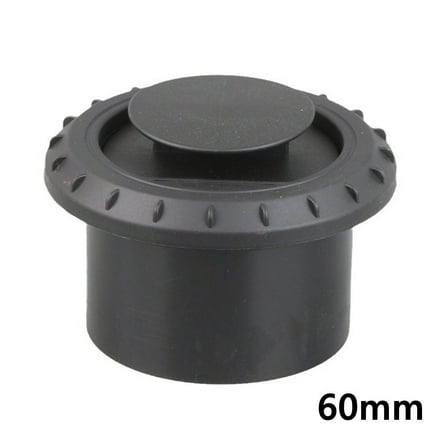 60mm Diesel Heater Duct Hose Pipe Air Vent Outlet Rotatable Black