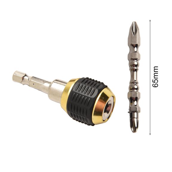 60mm Hex Shank Quick Coupling set self-Locking Connecting Rod Holder with bits
