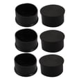 thumbnail image 1 of 60mm Inner Diameter Chair Leg Floor Protectors Table Feet Tips Covers Caps 6pcs, 1 of 2