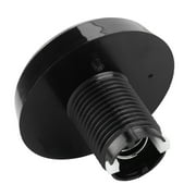 60mm Large Round LED Illuminated Push Button 2.2 Inches with Microswitch Flat Surface Bevel Edge Design for Arcade Cabinets Video Game Systems