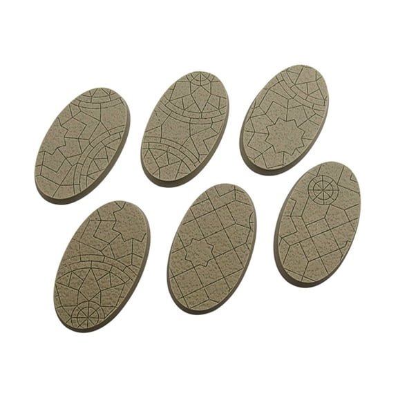 Micro Art Studio 60mm Mosaic - Oval Base New