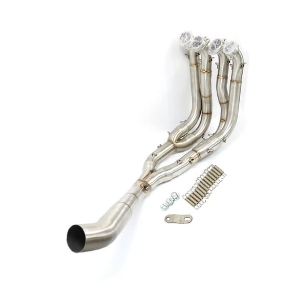 60mm Motorcycle Exhaust Pipe Systems Modified Stainless Steel Front Pipe Accessories For BMW S1000RR 2010-2019