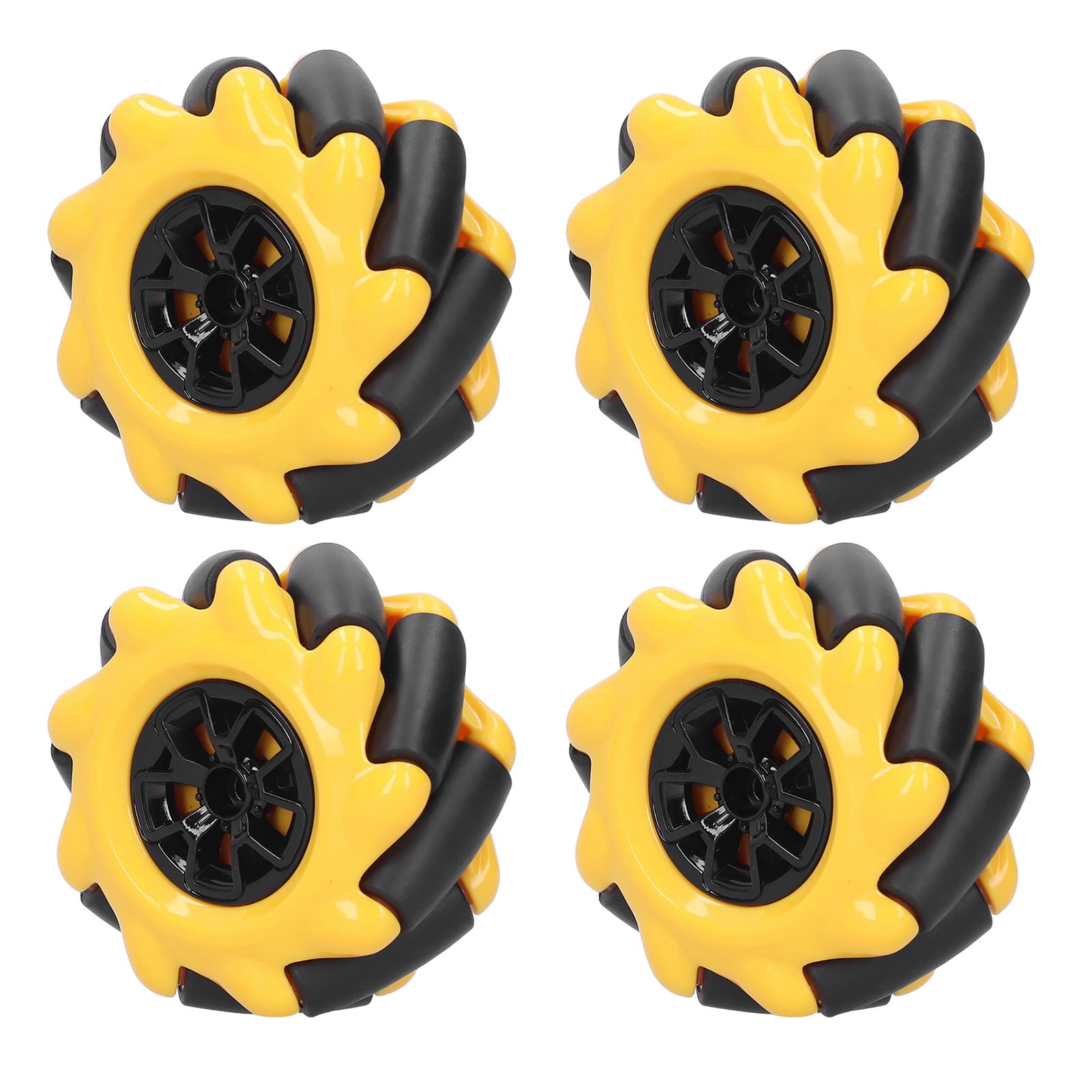 Rubber Color Robotics 60mm Omni Wheel for Robotics, High,Grip Rubber Durable ABS Construction ...