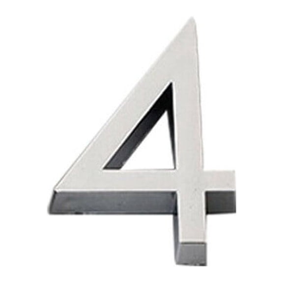 60mm Self-Adhesive House Numbers Modern Number Signs On The Door Extra Apartment Address And Mailbox Plate Hotel Room Numerals