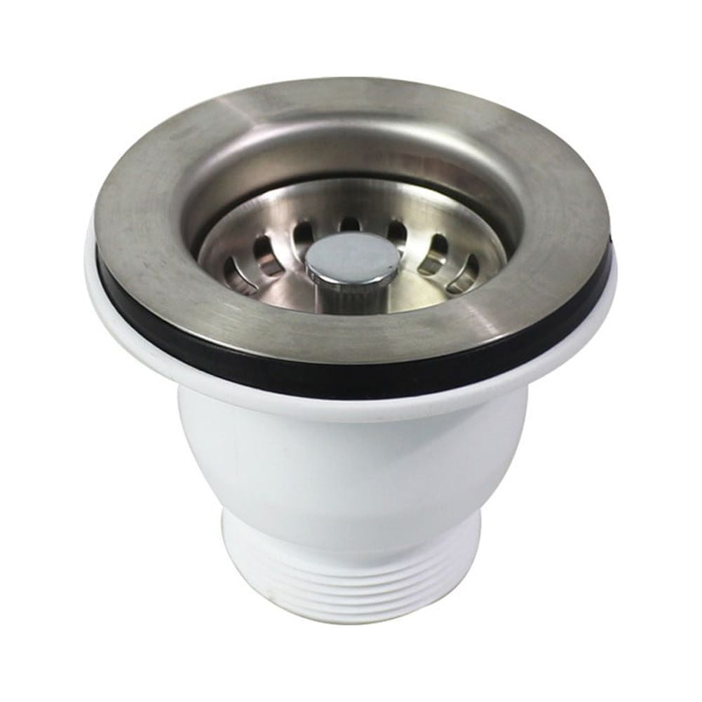 60mm Stainless Steel Belfast Sink Mini Basket Strainer Waste Kit 85mm