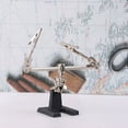 60mm Third Hand Soldering Iron Stand Magnifying Glass Electric Iron
