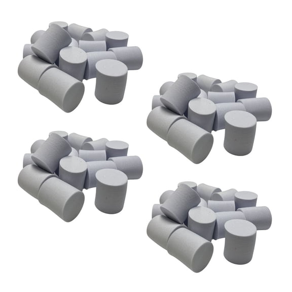 Factory Direct Craft Faux Foam Marshmallows, Set of 60, White Craft Marshmallow Shapes