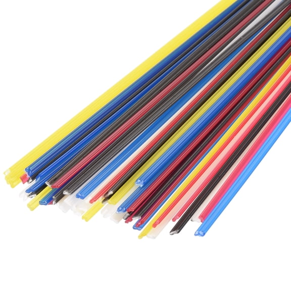 60pcs 10 Inch Plastic Welding Rods PP/ABS/PPR Welding Strips Welder Rods for Plastic Welder,Car Bumper