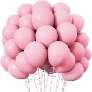 60pcs 12inch baby pink latex balloons Wedding Children's Birthday Party Easter Graduation Party Decorated baby shower latex balloons