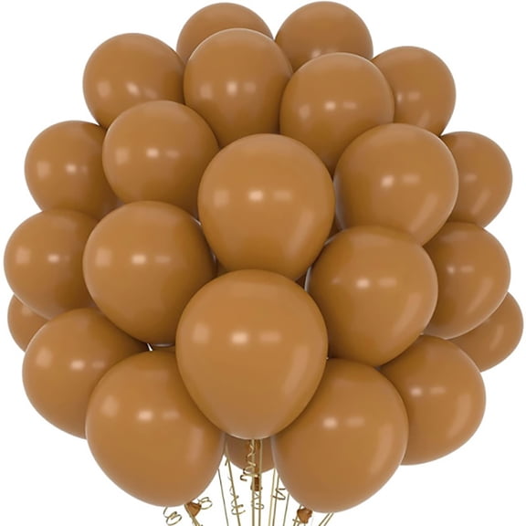 60pcs 12inch cocoa latex balloons Wedding Children's Birthday Party Easter Graduation Party Decorated baby shower latex balloons
