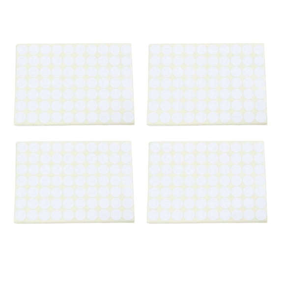 60pcs 19mm Circles Round Code Stickers Self Adhesive Sticky Labels White