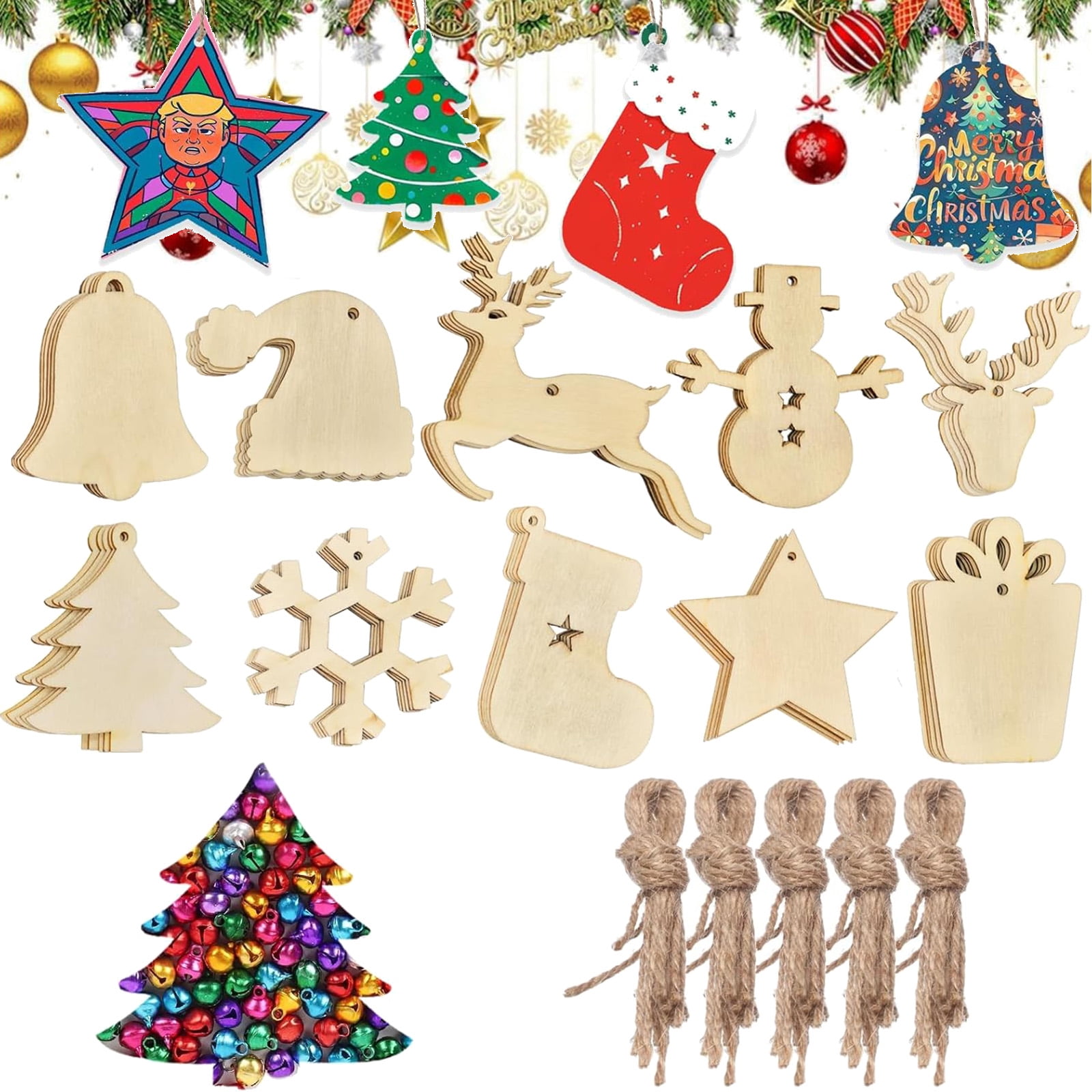Wood Ornaments Paint
