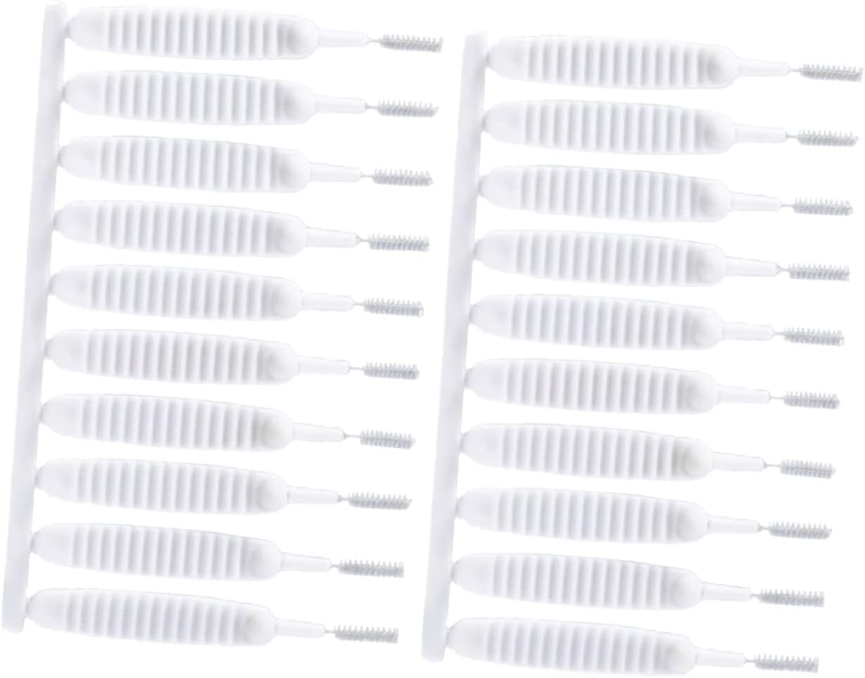 60pcs Cleaning Brush Thin Cleaning Brushes Shower Head Cleaner Bottle