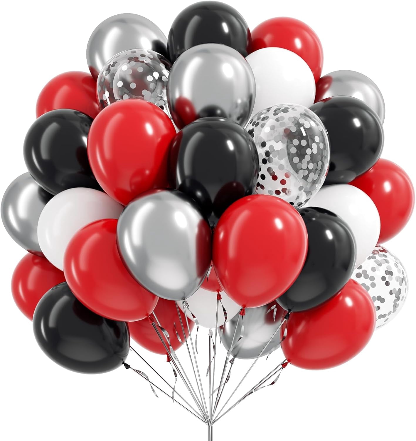 60PCS Cow Print Balloons – Fun Western Theme Party Decor For Kids Birthday, Farm Or Cowboy Parties
