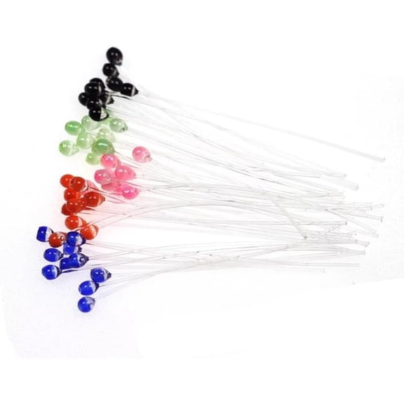 60pcs Crab and Shrimp Eyes Fly Tying Materials for Tying Saltwater & Pike Fishing Flies