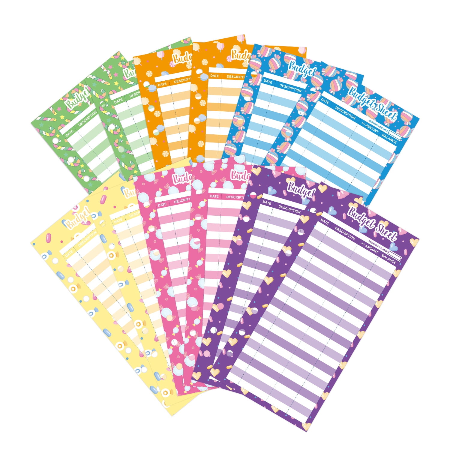60pcs Daily Budget Sheets Expense Tracker Budget Sheets Replacement 60pcs-daily-budget-sheets-expense-tracker-budget-sheets-replacement