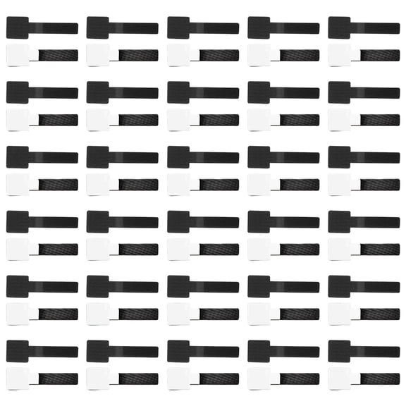 60pcs Desk Wire Winder Reusable Adhesive Cable Clips Cable Management Protector for Office Home Workshop Enduring