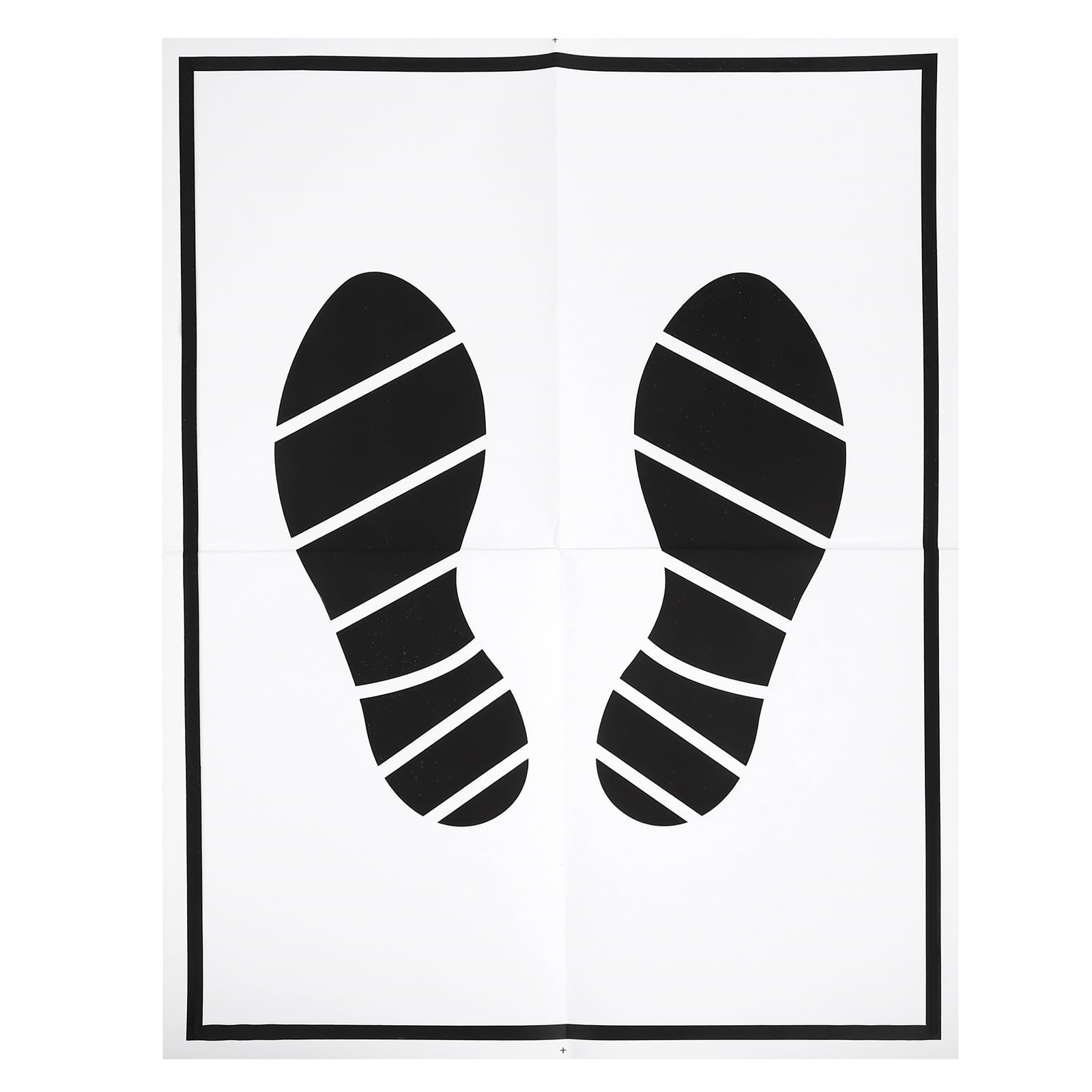 60pcs Disposable Car Foot Mats Floor Protection Paper Mats Auto Portable Paper Floor Mats