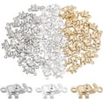 thumbnail image 1 of 60pcs Elephant Charms 3 Colors Animal Elephant Connectors Lucky Metal Brass Links Charms for DIY DIY Earring Bracelet Necklace Jewelry Making, 1 of 6