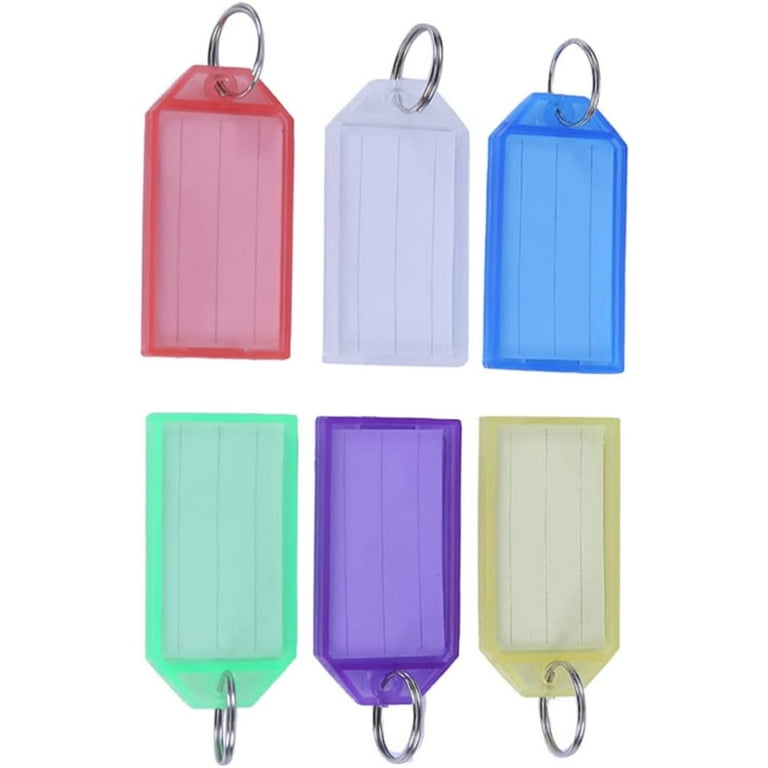 Small plastic key tags deals