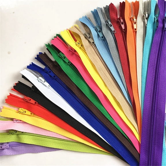 60pcs Mix Closed Nylon Coil Zippers Tailor Sewer Craft (7.89 Inch) Crafter's FGDQRS (20/Color)