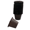 thumbnail image 1 of 60pcs Muffin cup baking dessert top hat cup mold one-time high resistance-Coffee color, 1 of 5